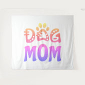 Dog mama wandkleed (Voorkant (horizontaal))