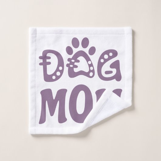 Dog mama washandje (Wasdoekje)