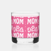 Dog mama whisky glas (Links)