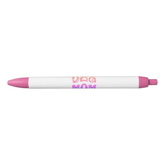 Dog mama zwarte inkt pen (Voorkant)