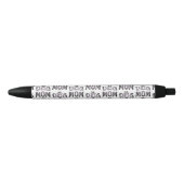 Dog mama zwarte inkt pen (Voorkant)