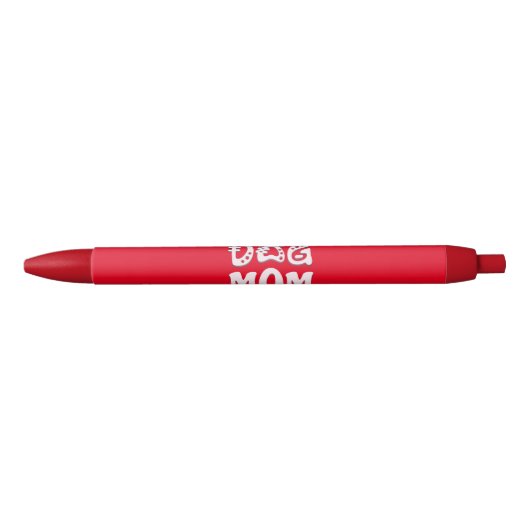 Dog mama zwarte inkt pen (Voorkant)