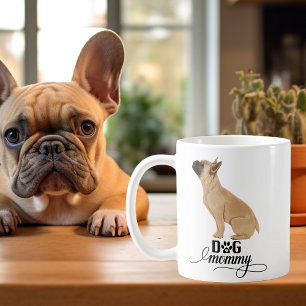 Dog Mammie Waterverf Bulldog Dog Koffiemok