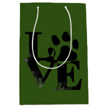 Dog Medium Gift Bag