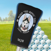 Dog Meeste T-shirt-Riffic Papa Gepersonaliseerde F Golfheadcover