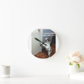 Dog Meme Ronde Klok (Huis)