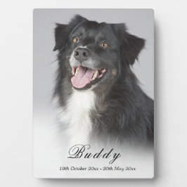 Dog Memorial Foto Elegant Keepomwille Plaque Fotoplaat
