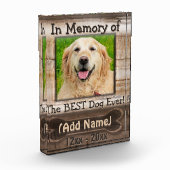 Dog Memorial Fotoblokken (Links)