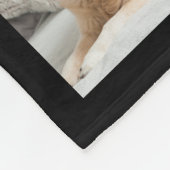 Dog Memorial FUREVER IN ONZE HARTS 9 Fotocollage Fleece Deken (Hoek)