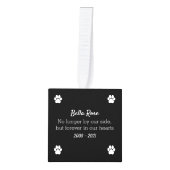 Dog Memorial Keepomwille Photo Cube Decoratie (Voorkant)
