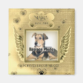 Dog Memorial Magneet (Voorkant)