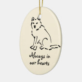  Dog Memorial Ornament (Links)