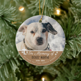 Dog Memorial Ornamenten - Pet Memory Gifts