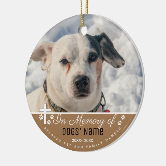 Dog Memorial Ornamenten - Pet Memory Gifts (Links)