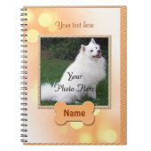 Dog Memorial Personalized Notitieboek (Voorkant)
