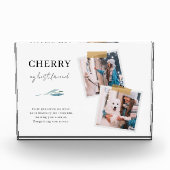 Dog Memorial Pet Loss 2 Photo Block Fotoblokken (Voorkant)