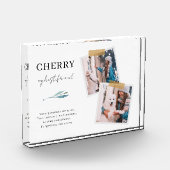 Dog Memorial Pet Loss 2 Photo Block Fotoblokken (Links)