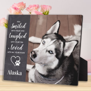 Dog Memorial - Pet Loss Herdenking - Pet Memorial Fotoplaat