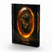 Dog Memorial Photo Block - Cane Corso Fotoblokken (Rechts)