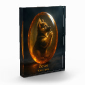  Dog Memorial Photo Block - German Shepherd  Fotoblokken (Links)