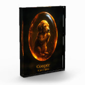 Dog Memorial Photo Block - Hound Dog Fotoblokken (Links)