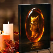 Dog Memorial Photo Block - Welsh Corgi Fotoblokken