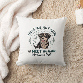 Dog Memorial Pillow Kussen