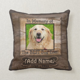 Dog Memorial Pillow Kussen