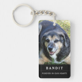 Dog Memorial Sleutelhanger rouwt niet om mijn pass