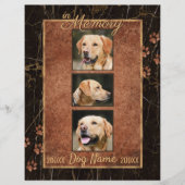 Dog Memory Marble Rustic Keepomwille (Voorkant)