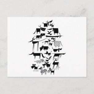 Dog Menagerie Briefkaart