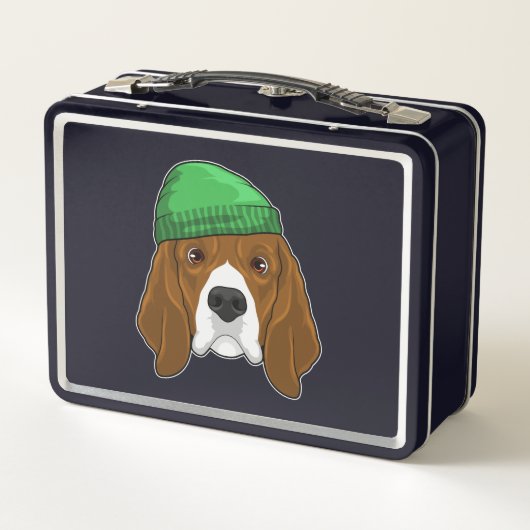 Dog met Beanie (Achterkant)