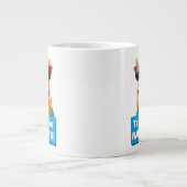 Dog met Big Lollipop Grote Koffiekop (Voorkant)