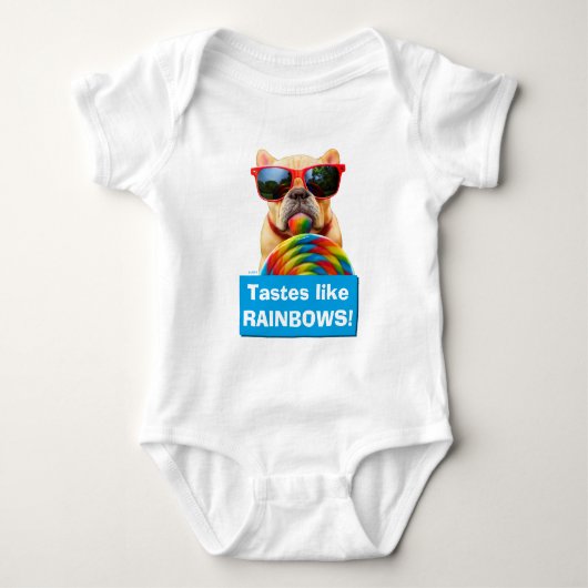 Dog met Big Lollipop Romper (Voorkant)