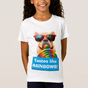 Dog met Big Lollipop T-shirt