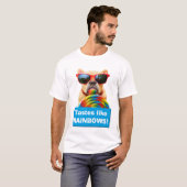 Dog met Big Lollipop T-shirt (Voorkant volledig)