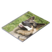 Dog met bot notitieboek (Linkerzijde)