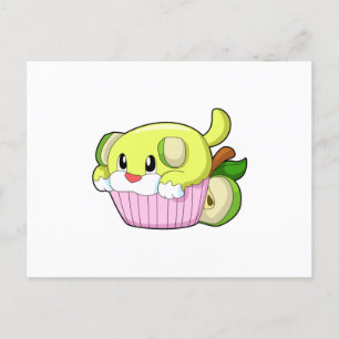 Dog met Cake Briefkaart