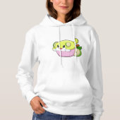Dog met Cake Hoodie (Voorkant)