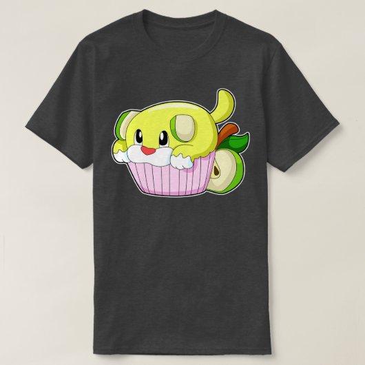 Dog met Cake T-shirt (Design voorkant)