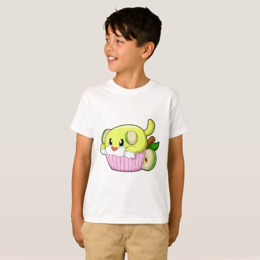 Dog met Cake T-shirt (Voorkant volledig)