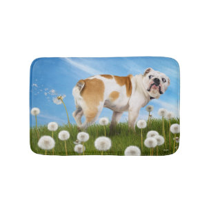 Dog met Dandelion Badmat