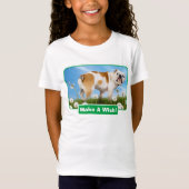 Dog met Dandelion T-shirt (Voorkant)