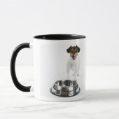 Dog met grote Bowl Mok (Links)