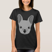 Dog met grote ogen t-shirt (Voorkant)