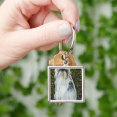 Dog met mondspoeling sleutelhanger (Hand)
