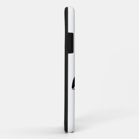 Dog met operator Vest AR15 Case-Mate iPhone Case (Achterkant/rechts)