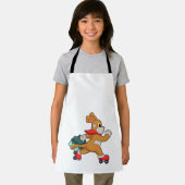 Dog met schaatsen van Roller Schort (Insitu)