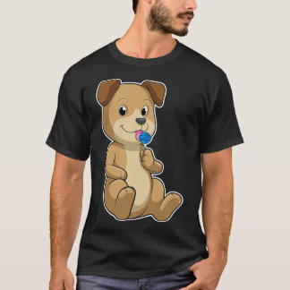 Dog met Sweets Lollipop T-shirt