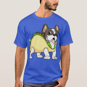Dog met Taco met sla en gehakt vlees T-shirt